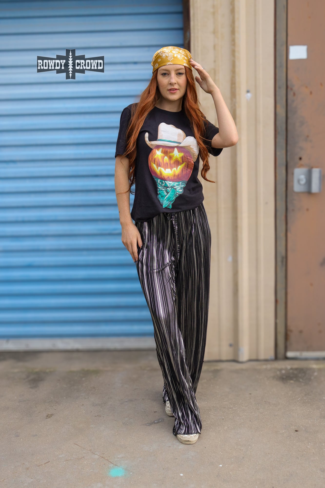Pantalones de copa con volantes