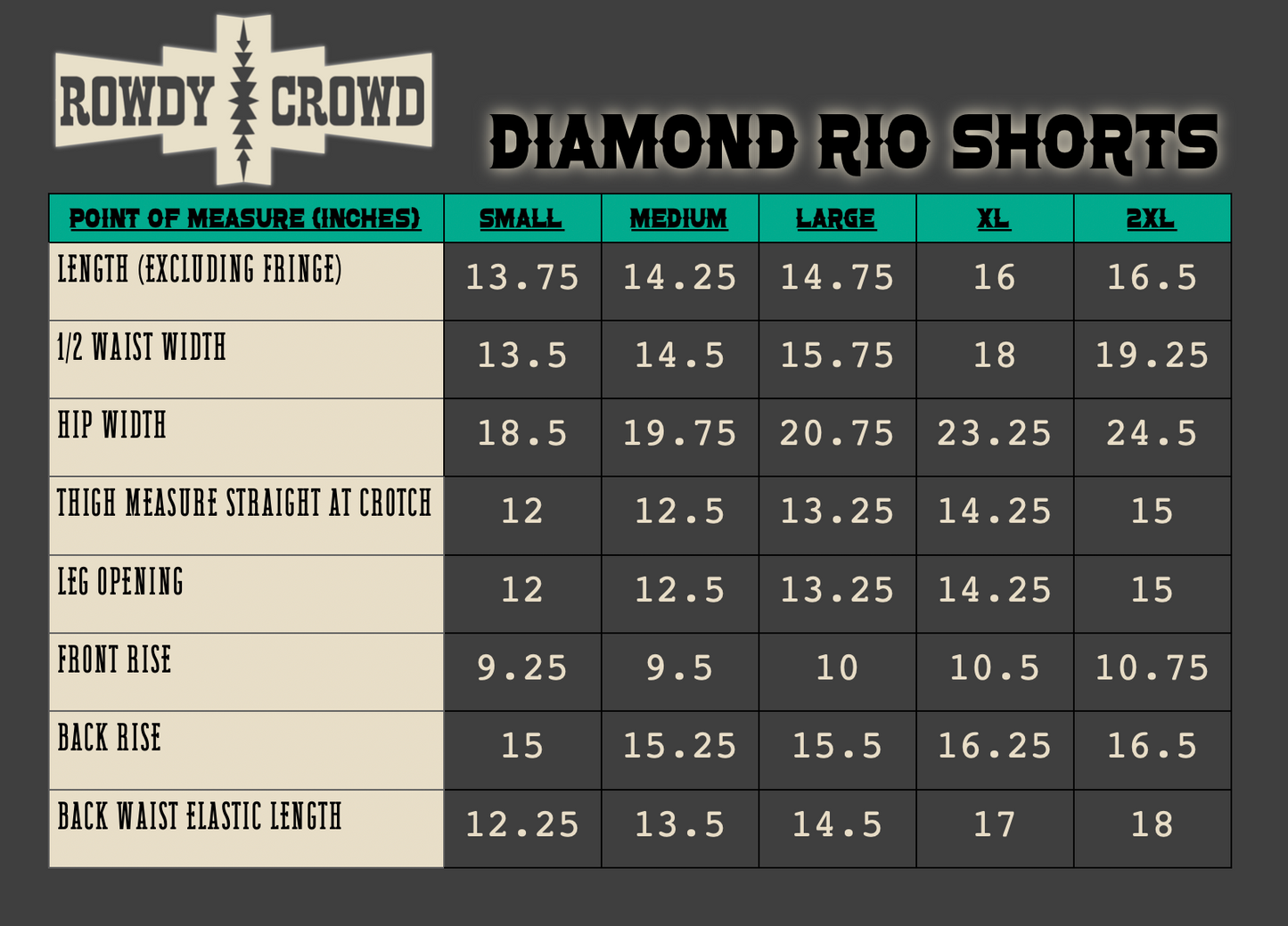 Pantalones cortos Diamond Rio