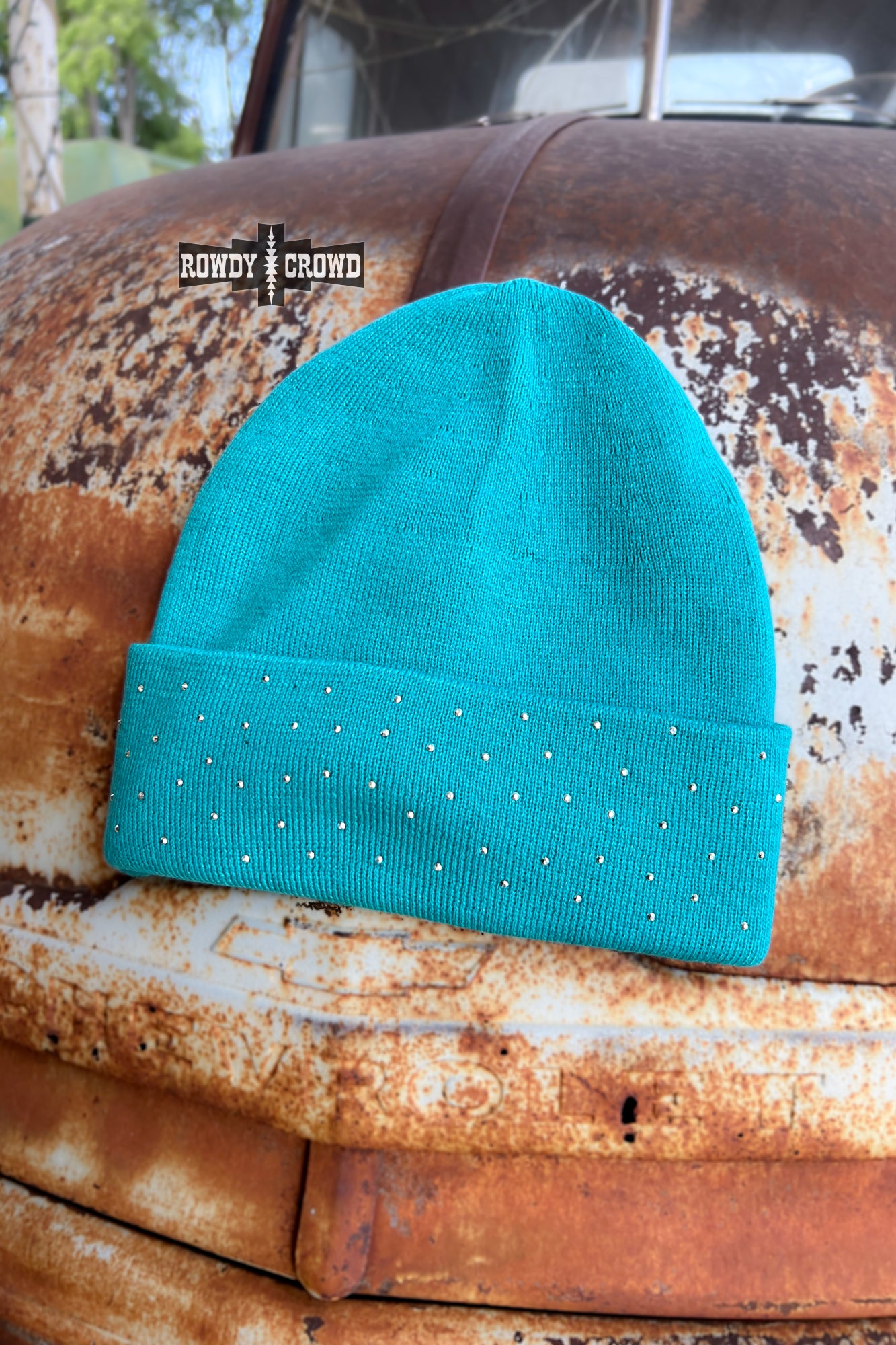 Gorro brillante TURQUESA-Shine