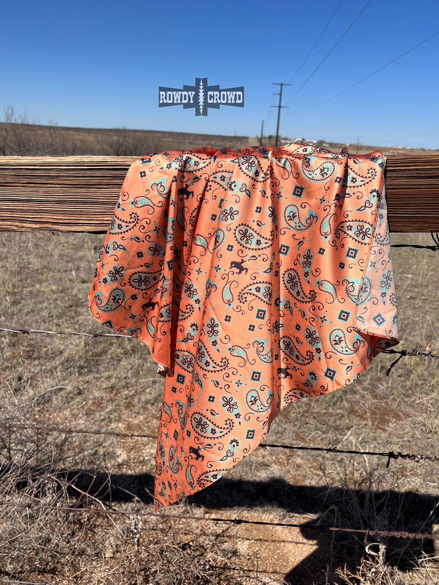 PEQUEÑO Blazin' Trails Wild Rag/ Bufanda