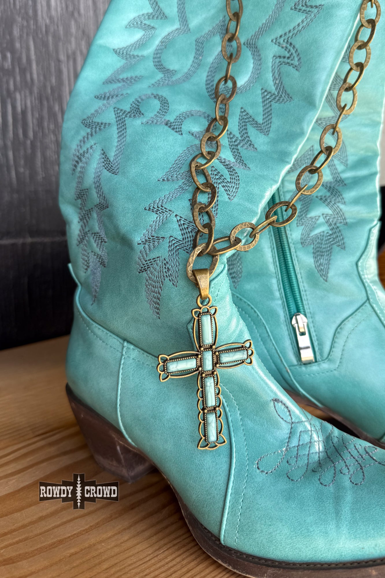 Cowgirl Cross Necklace
