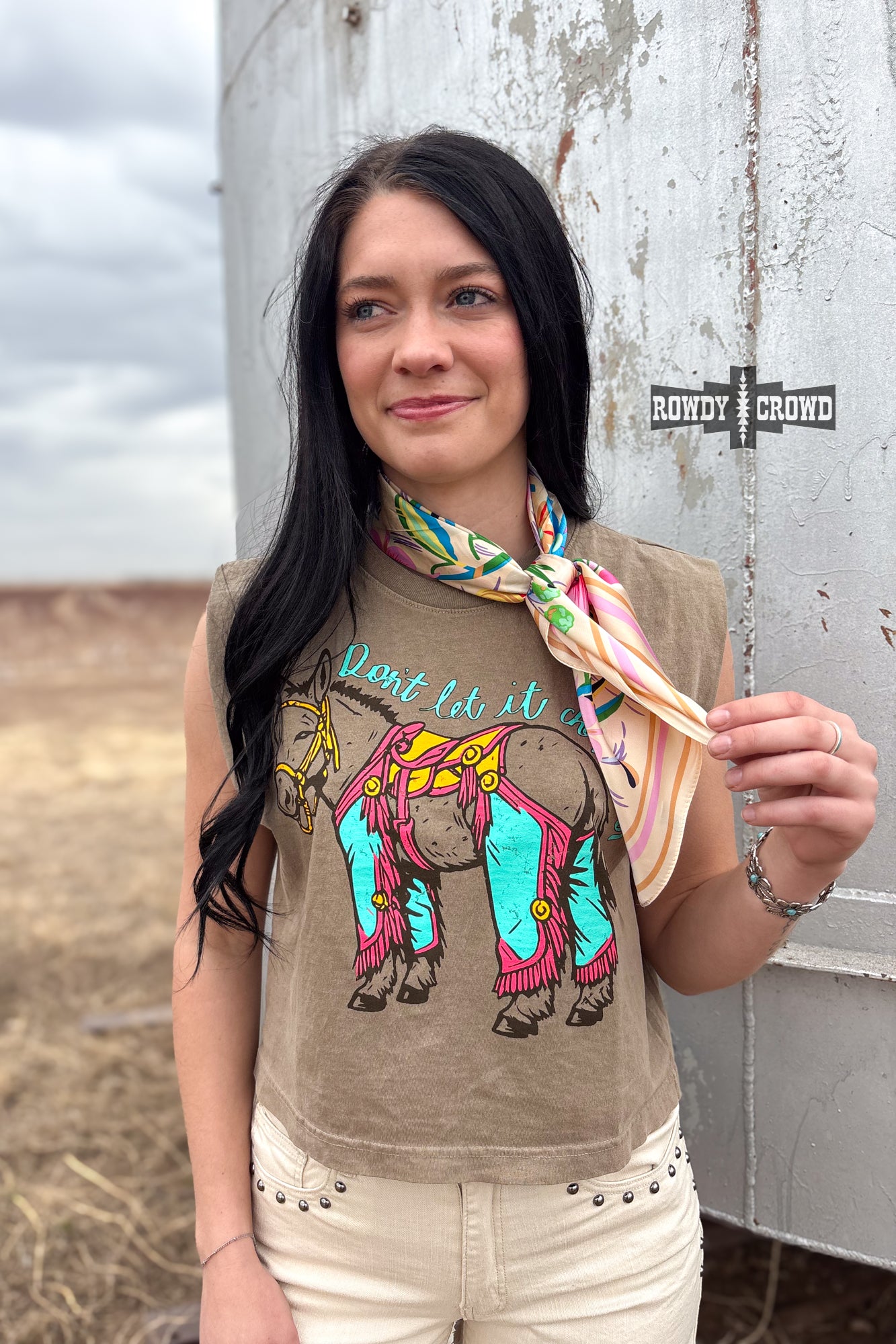 SMALL Fearless Floral Wild Rags