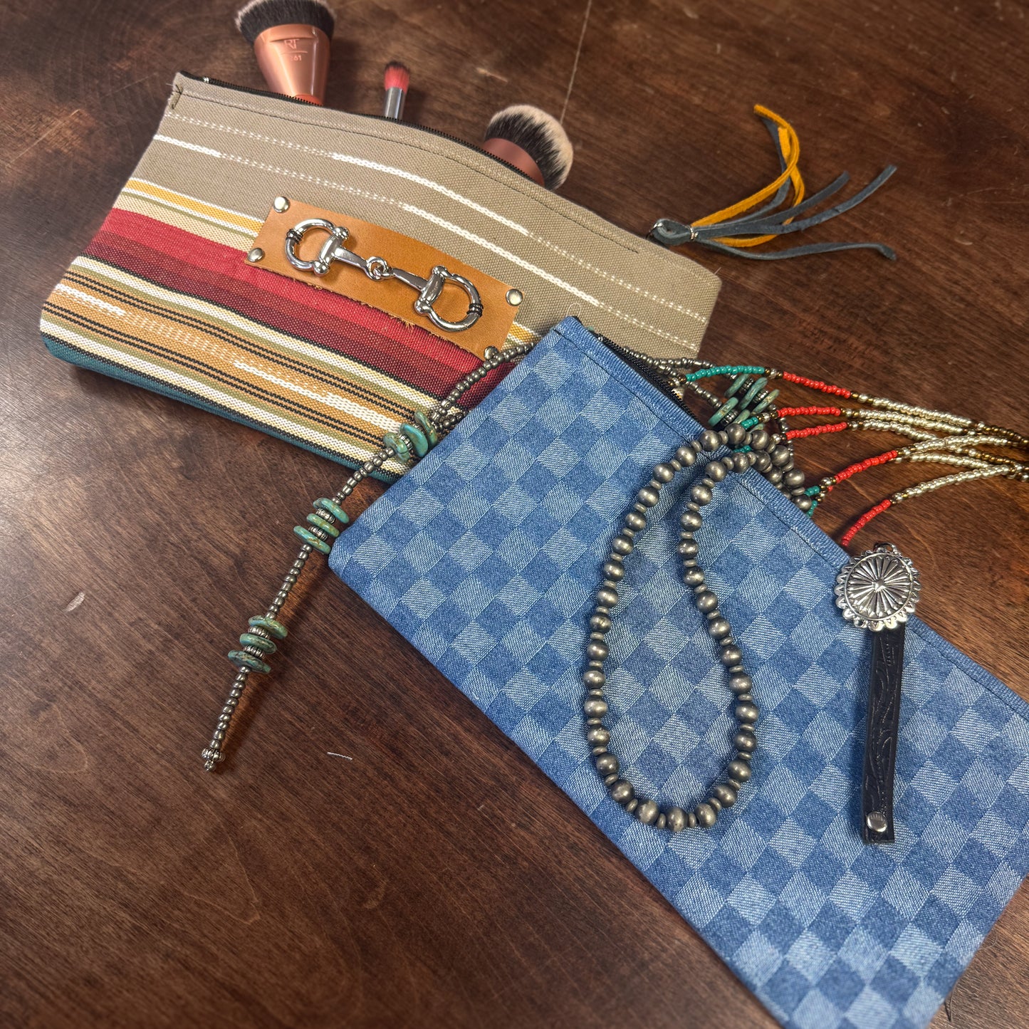 Serape Bit Cosmetic Bag