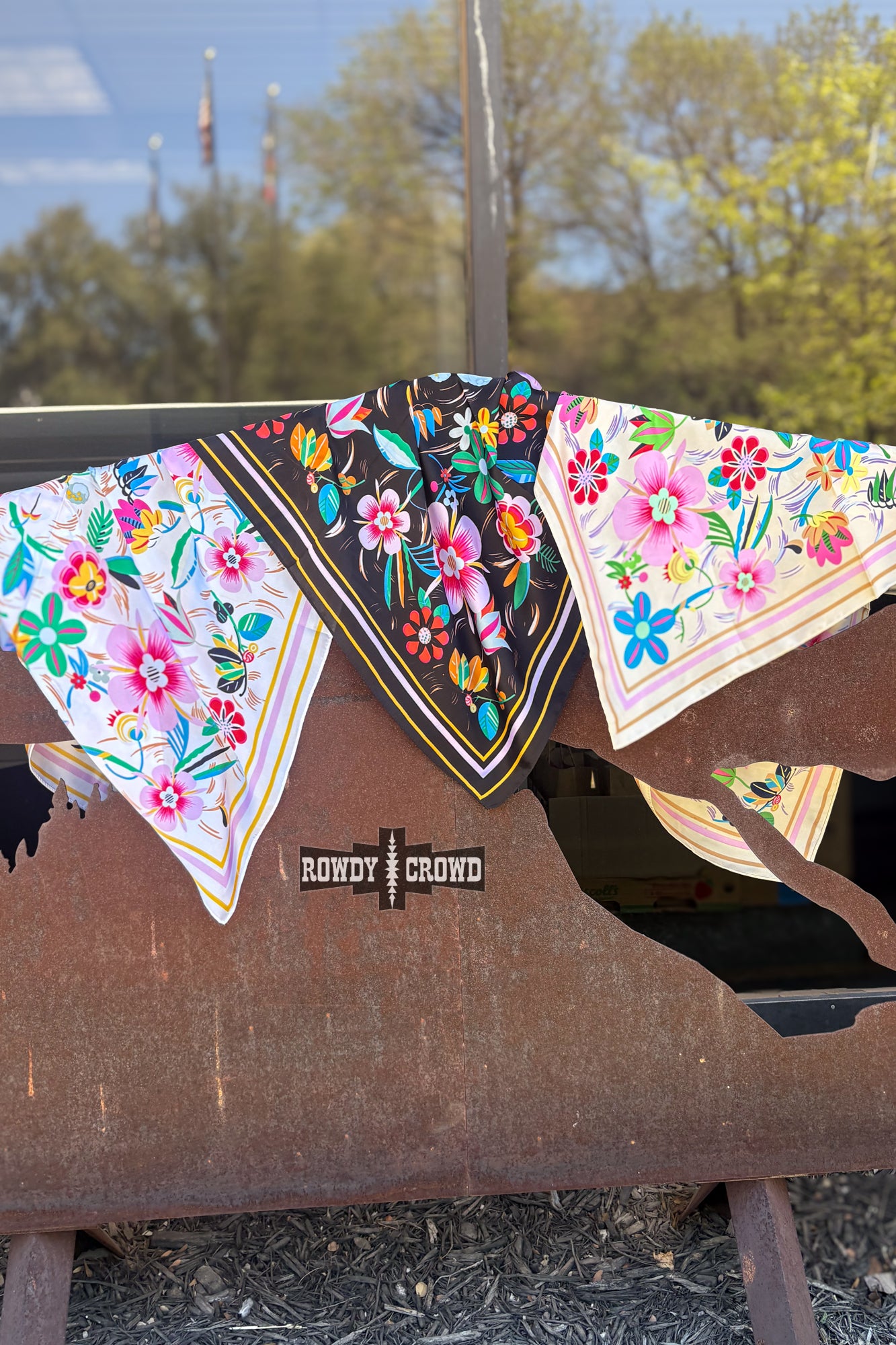 SMALL Fearless Floral Wild Rags