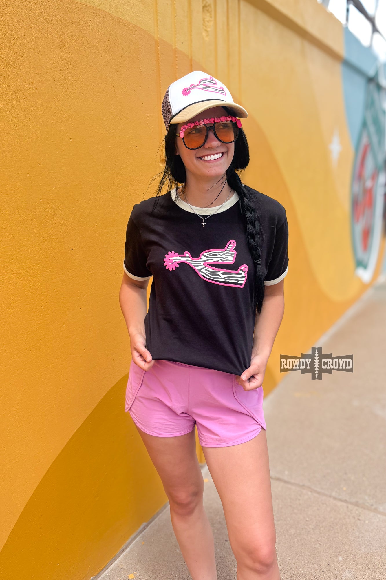 ZEBRA Wild Ride Ringer Tee