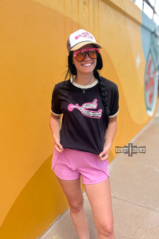 ZEBRA Wild Ride Ringer Tee