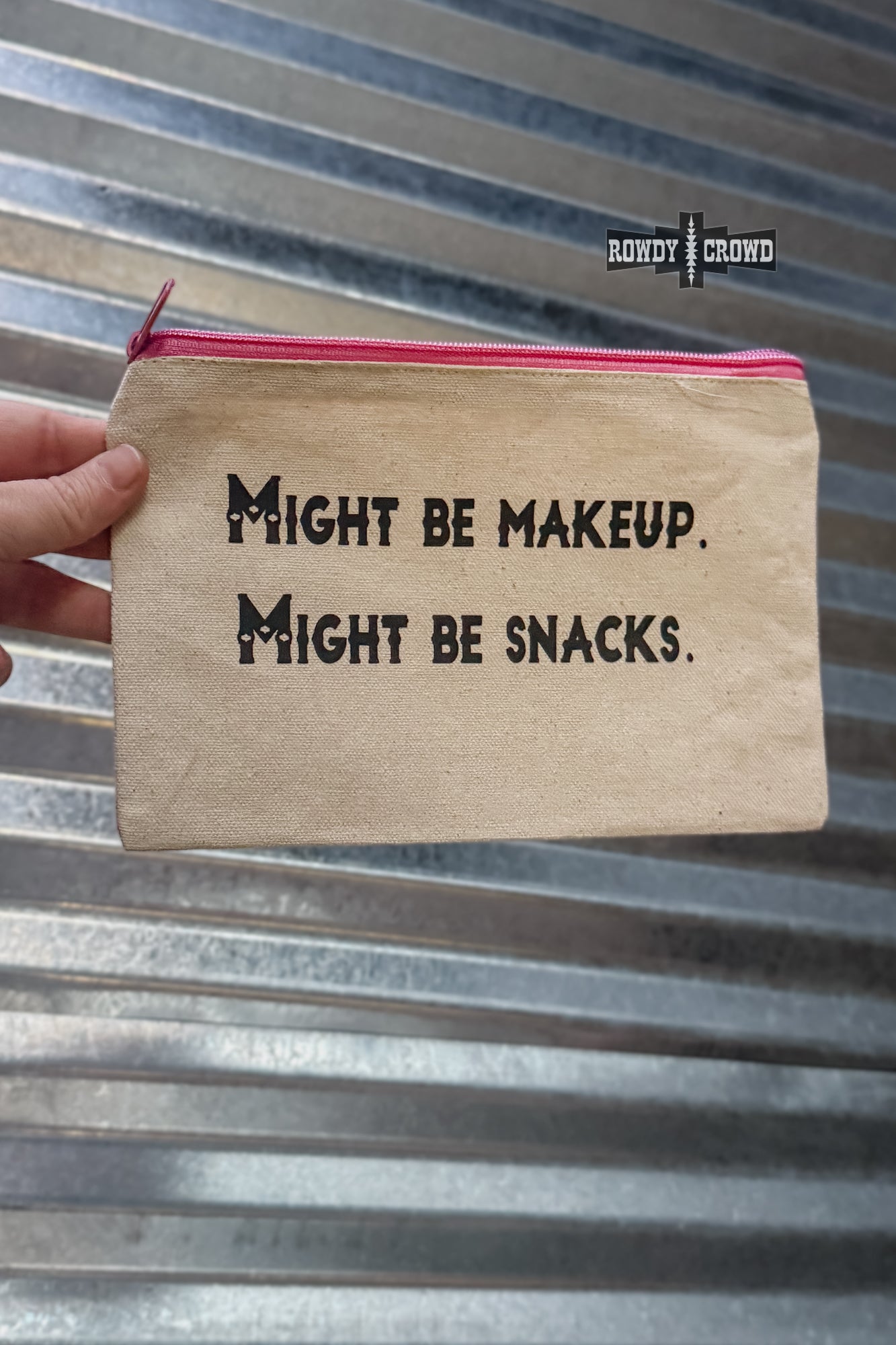 Might Be Snacks Cosmetic Bag